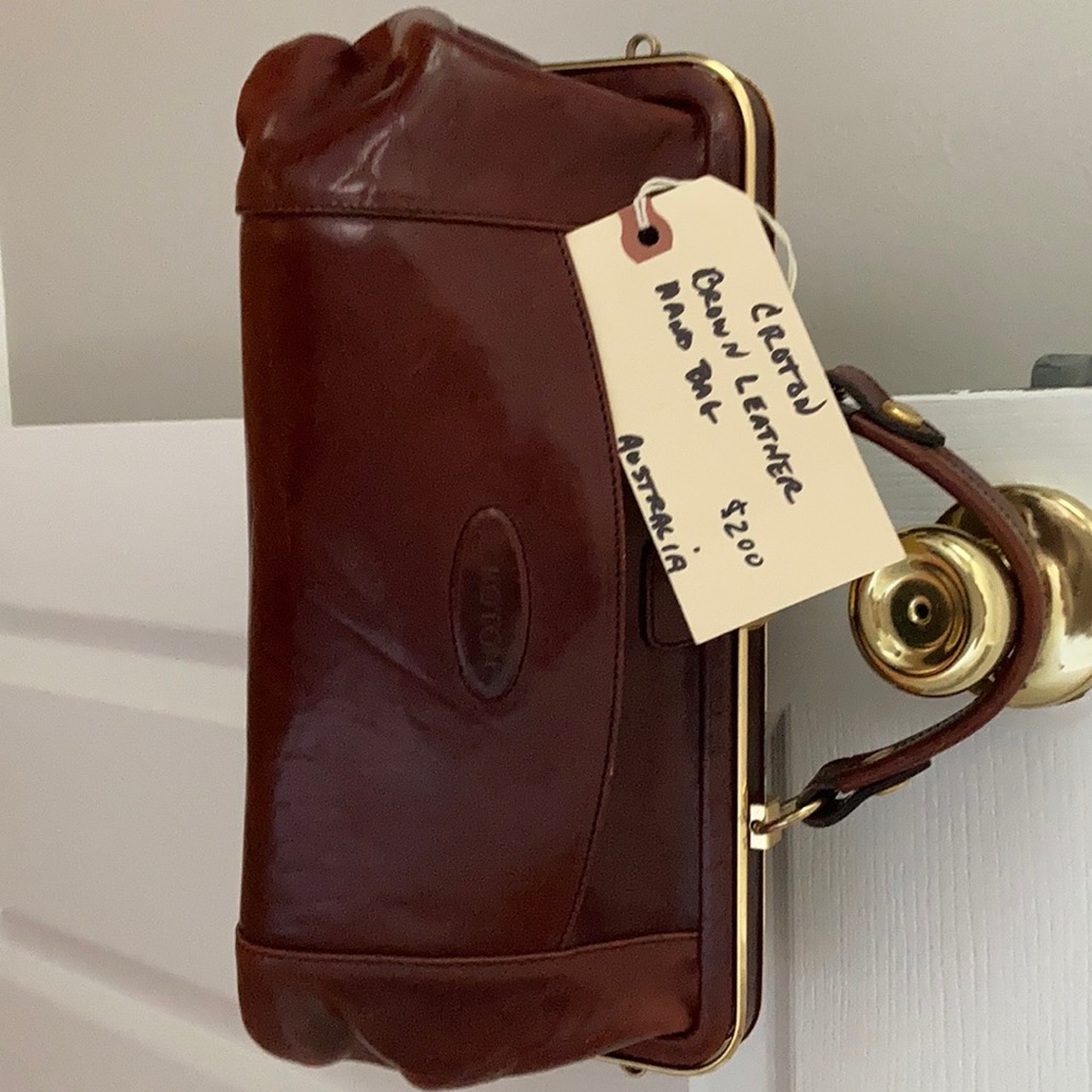 oroton brown leather handbag from Australia